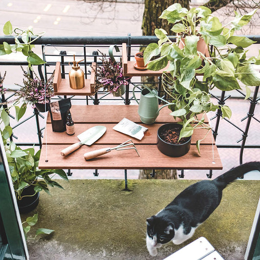 Balcony Table FENCY Black 